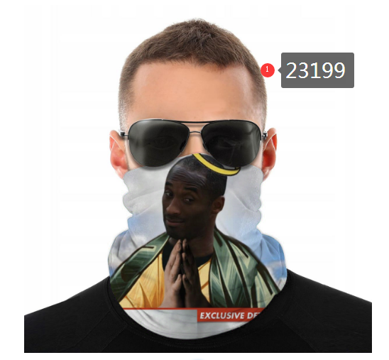 NBA 2021 Los Angeles Lakers #24 kobe bryant 23199 Dust mask with filter->nba dust mask->Sports Accessory